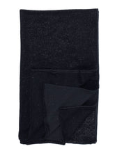 GLITTER Scarf in Polyester/Viscose Black